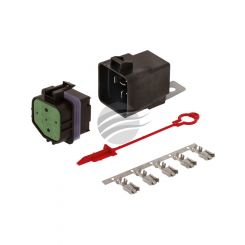 Mini Relay 12V 70/50A 5 Pin N/O Resistor Type with Base & Terminals TE