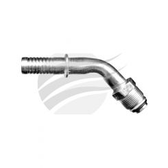 Atco Male Insert O-ring 10-12 An X 45 Step Up 10-12 Use Clamp # An812C