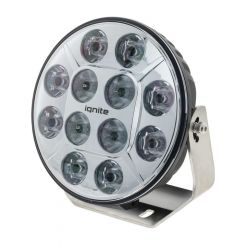 Ignite 9" LED Driving Lamp Flood/Spot Beam 9-36V 120W 28Deg Chrome