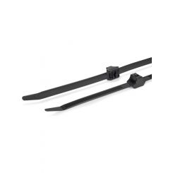 Heller Pack 50 Dual Clamp Cable Tie 489mm X 12.7mm Releasable Pa66Hir