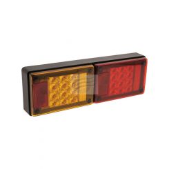 Hella Jumbo LED Double Combo Lamp 12/24V Stop/Tail/Indicator 2M Lead