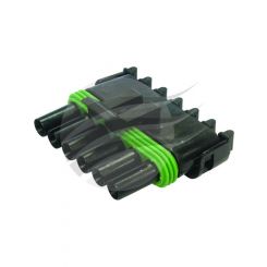 Delphi Pack 5 Connector Housing 6 Way