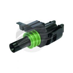 Delphi Pack 5 Connector Housing 1 Way Female Weatherpack# Wp-1P5
