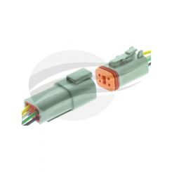 E-Max Pack 1 Dt Ser 4 Way Pre Wired Connector Kit Deutsch# Edt-04L