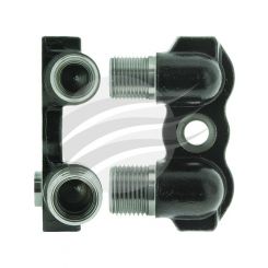 Sanden Gm Pad Rear Port Adaptor Vertical Std Oring