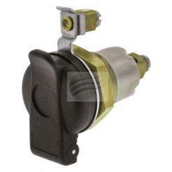Cobo 2 Pole Accessory Socket w/ Cover 12Amp [ref Narva 82104BL]