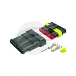 Pkt 1 Amp Super Seal Kit 6 Way 14 Amp Ip67 Rated Waterproof