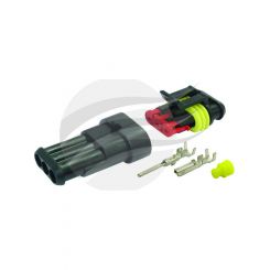 Pkt 1 Amp Super Seal Kit 3 Way 14 Amp Ip67 Rated Waterproof Ess-03K