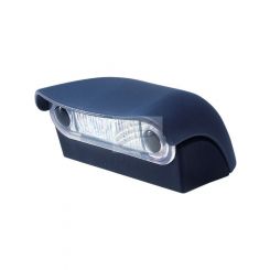 Hella LED Licence Plate Lamp 8-28V Black Housing Surface Mount 250mm