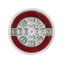 Ignite Zeon LED Indicator Lamp 10-30V 15 Led's White 210mm Cable