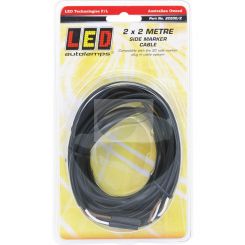 Autolamps Marker Cable System 2M Long 2 Wire 2 Male / 2 Female Plugs