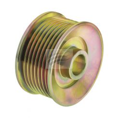 Jaylec Pulley 8Pv, Ford 7.3L, 6G Dual Alts, 17mm Id, 68.7mm Od,