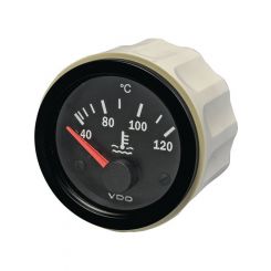VDO Cockpit Vision Water Temp Gauge Electric 40 -120C 24V 52mm Diam