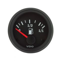 VDO Fuel Gauge 12V 73 - 10Ohms Suits Oe Senders Cockpit Vision Eg0170