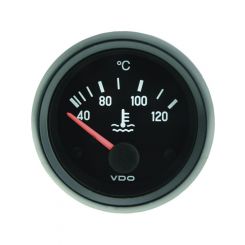 VDO Temp Gauge Elect 12V C/Pit Intern 40-120 C 52mm Eg0058