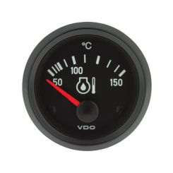 VDO Cockpit Inter Oil Temp Gauge Electric 50 -150C 24V 52mm Diam