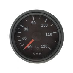 VDO Cockpit Vison Temp Gauge Mechanical 40-120C 1.6M Cap Length