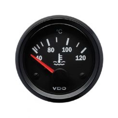 VDO Cockpit Vision Water Temp Gauge Electric 40 -120C 12V 52mm Diam