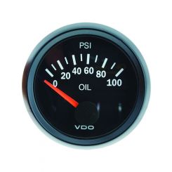 VDO Pressure Gauge Electrical 100Psi 12V 52mm Eg0042