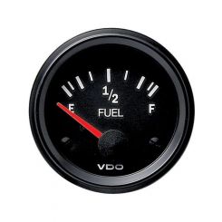 VDO Cockpit Vision Fuel Gauge 12V 3-180 Ohms Float Arm Sender Type