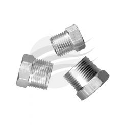 Jayair M16x1.5 Male O R134A Captive O Ring Style Weld In Aluminium