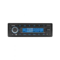 VDO Mp3 Rds Bluetooth Tuner 12V 4X 41W with USB & Aux Port, Fixed Face