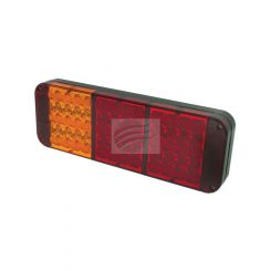 Jaylec LED Stop/Tail/Indicator Lamp 10-30V W/Reflector Black Housing