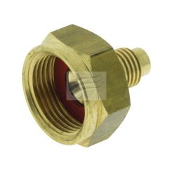 CPS Cylinder Adaptor Hfo-1234Yf Inc Washer 43924 Bsp Left Hand 1/2" Acme