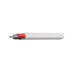 Tycab 6mm Twin Core Marine Cable Red Black W/White Sheath Tinned 50M