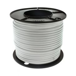 Tycab 4mm Twin Core Marine Cable Red Black with White Sheath 100M