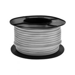 Tycab 4mm Twin Core Marine Cable Red Black w/ White Sheath 50M(26/0.30)