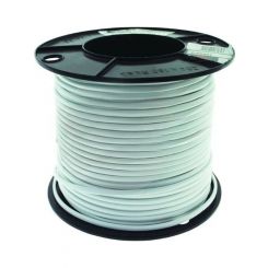 Tycab 3mm Twin Core Marine Cable Red Black W/White Sheath Tinned 100M