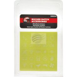 Jaylec Rocker Switch Stickers Pck 100 Marine & Rv Applications