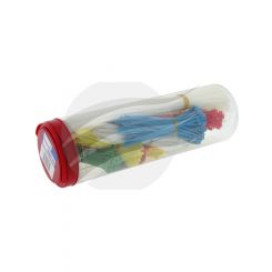 Jaylec Cable Tie Assortment 1,000Pcs Assorted Colours & Sizes