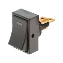 Jaylec Switch Rocker On Off Green 12/24V 30A @ 12V 15A @24V Mounting