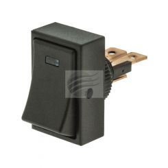 Jaylec Switch Rocker On Off Blue 12/24V 30A @ 12V 15A @24V Mounting Stem