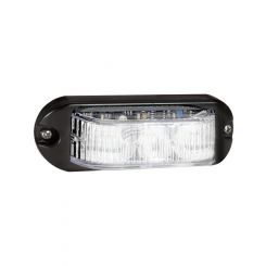 Autolamps White LED Emergency Lamp 12/24V Black 18cm Lead 12 Patts