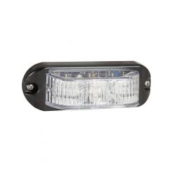 Autolamps Red LED Emergency Lamp 12/24V Black 18cm Lead 12 Patts