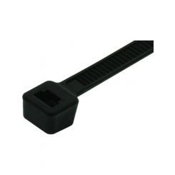 Jaylec Cable Tie 380mm X 4.8mm Black Nylon [ref Narva 56408] Pack 100