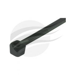 Jaylec Pack 100 Cable Tie 200mm X 3.6mm Black Uv & Heat Resistant Nylon