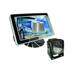 Jaylec 5" Digital LED Reverse Camera System 12/24V 2X Camera Input USB &