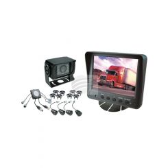 Jaylec 2 In 1 Reverse Camera Sys & Parking Sensors 12/24V 5.6" Tft Lcd