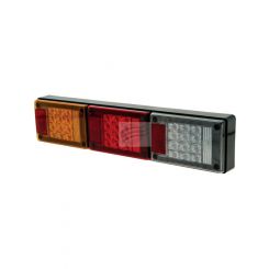 Hella Jumbo LED Triple Combo Lamp 12/24V Stop/Tail/Ind/Reverse 2M Lead
