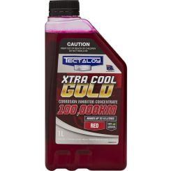 Tectaloy Xtra Cool Gold Coolant Concentrate Red 1L