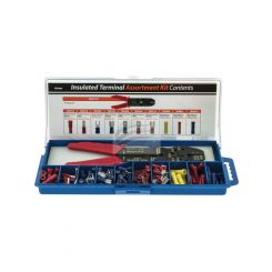 Jaylec Double Crimped Terminal Assortment Kit 142 Pcs Inc Crimp Tool