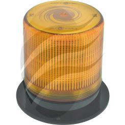 Britax LED Amber Beacon 10-30V 18Watt 3 Bolt Mount 3 Strobe 1 Rotate