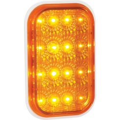 Autolamps LED Indicator Lamp 12/24V Recessed Mount 15cm Cable Pck