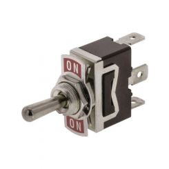 Jaylec Toggle Switch Mom On/Off/On 12/24V 20Amp Spdt W/Tab 3 Blad