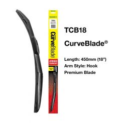 Tridon Wiper Blade Curveblade 18In 450mm Hook