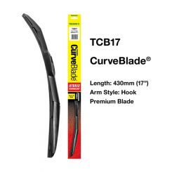 Tridon Wiper Blade Curveblade 17In 430mm Hook